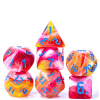 Mystery Psychedelic / Marbled Dice Sets - 1 x