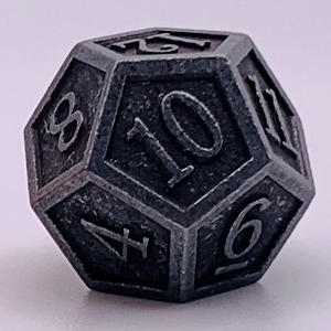 Battle Forged Dice Piece