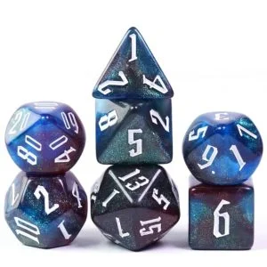 Mystery Multi Color Arcane Glitter Dice Sets